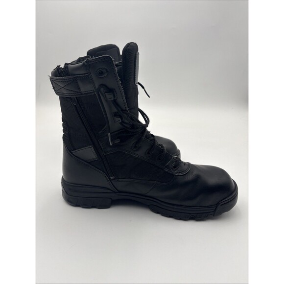 MENS BATES 8" TACTICAL SPORT ZIP COMPOSITE TOE BOOTS E02263 BLACK Sz 13 - Picture 4 of 8